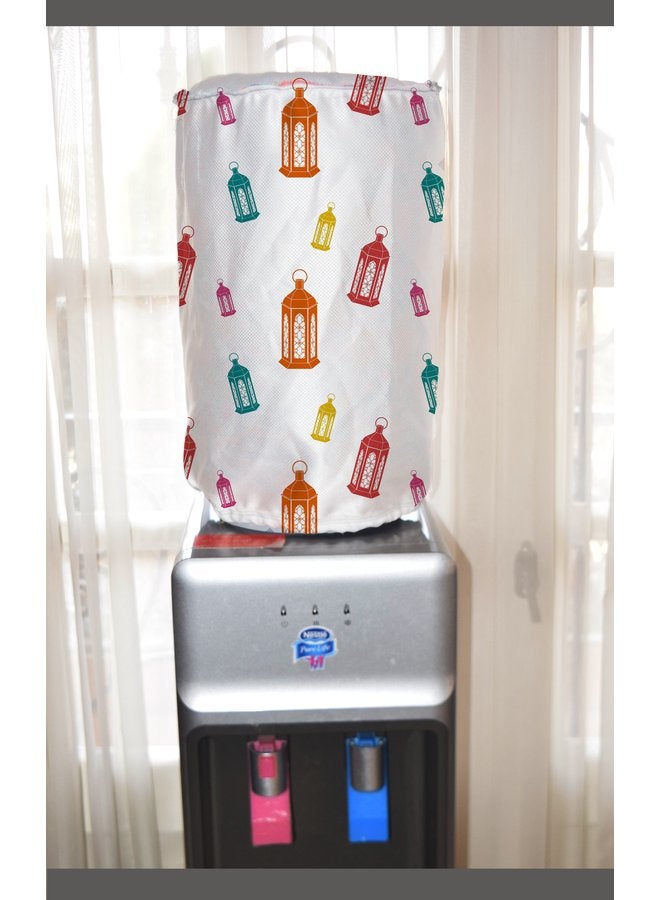 غطاء زجاجة مياه رمضاني مخملي يضيف لمسة رائعة لديكور المنزل في رمضان